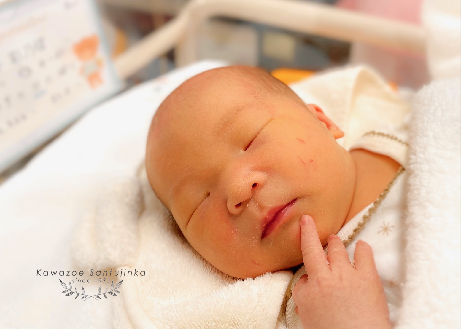 パパが臍の緒を切るという貴重な経験と感動